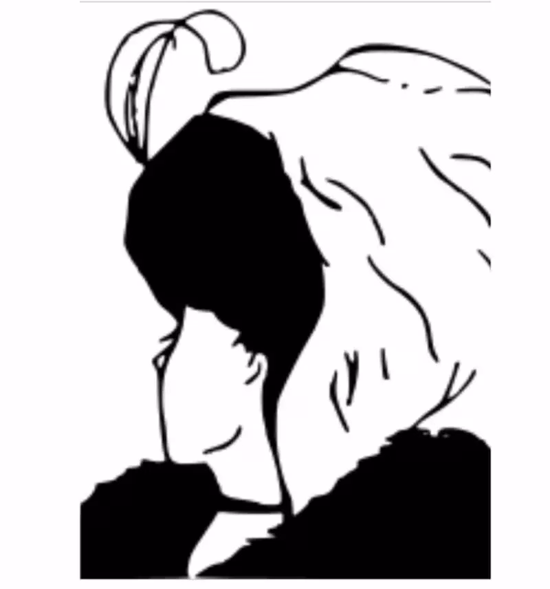 Illusioni ottiche ambigue giovane donna e vecchia