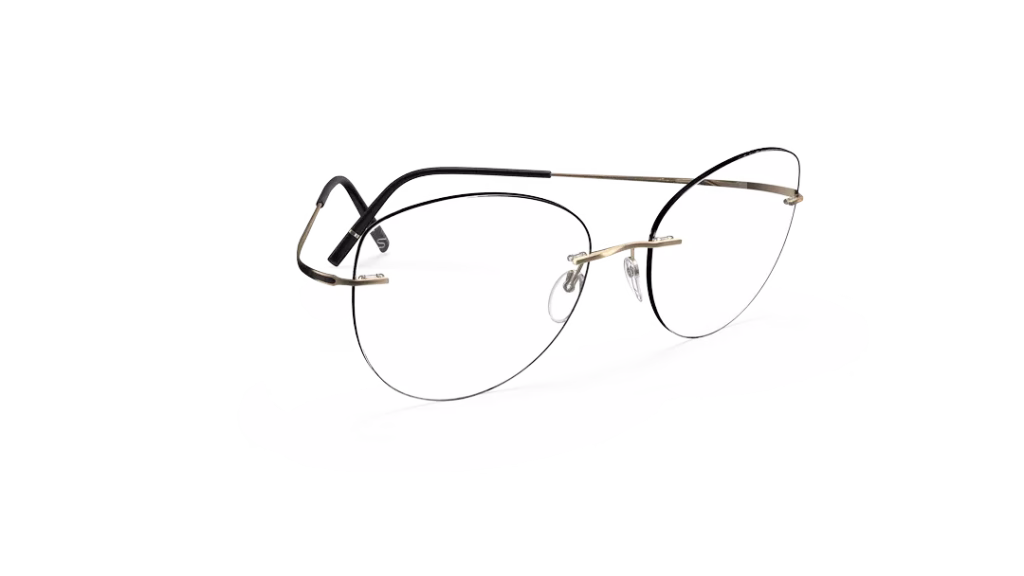 Occhiali da vista Silhouette TMA 5599 con forma lente PC e colore 7835