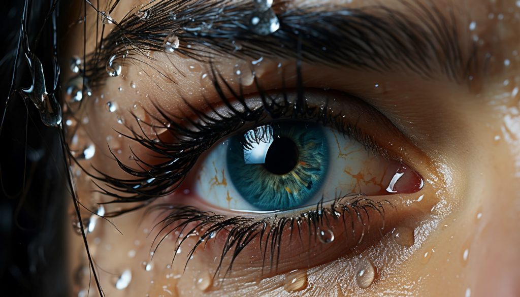 occhio in primo piano