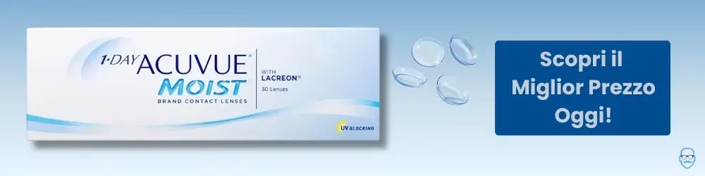 Lenti a contatto giornaliere 1 Day Acuvue Moist - Offerta Miglior Prezzo