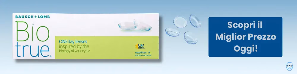 Lenti a contatto giornaliere Bio true ONEday Bausch + Lomb - Offerta Miglior Prezzo