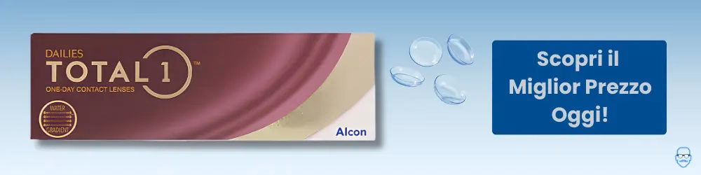 Lenti a contatto giornaliere Dailies Total 1 Alcon - Offerta Miglior Prezzo