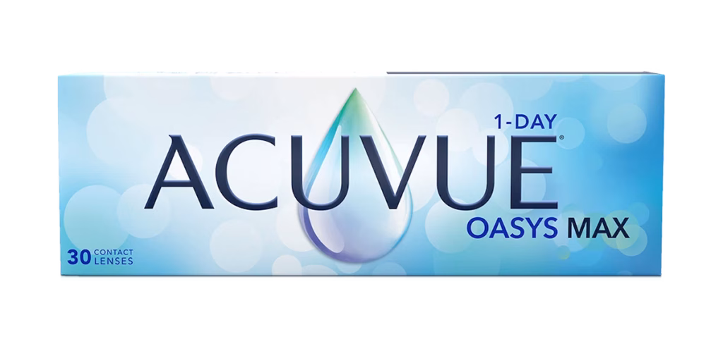 confezione lenti a contatto acuvue oasys max da 30 lenti